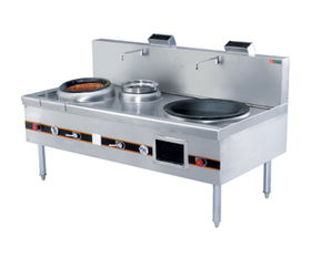 单头大炒连小炒炉 高效厨房的秘密武器